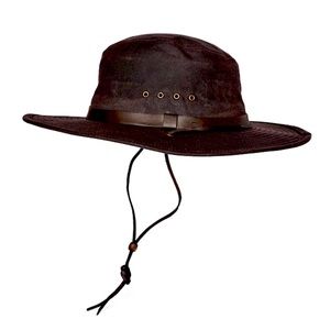 Filson Tin Cloth Bush Hat XL Cinder color brand new